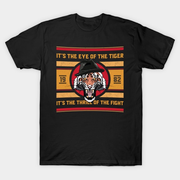 Eye of the Tiger T-Shirt by RetroReview